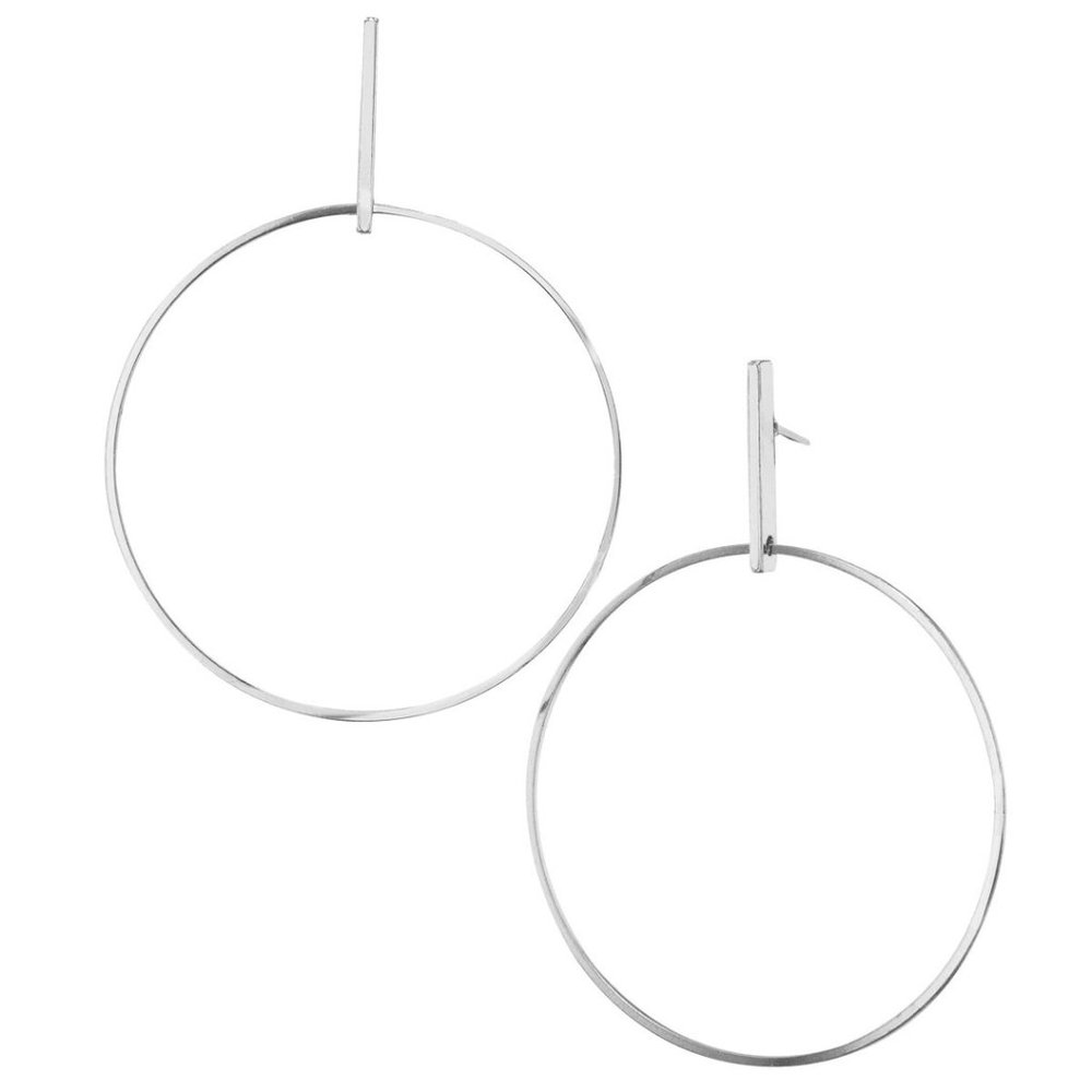 [nwt] SAVVY CIE Drop Circle Earrings